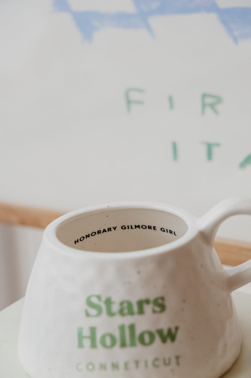 Stars Hollow Gilmore Inspired Hammered Coffee Mug