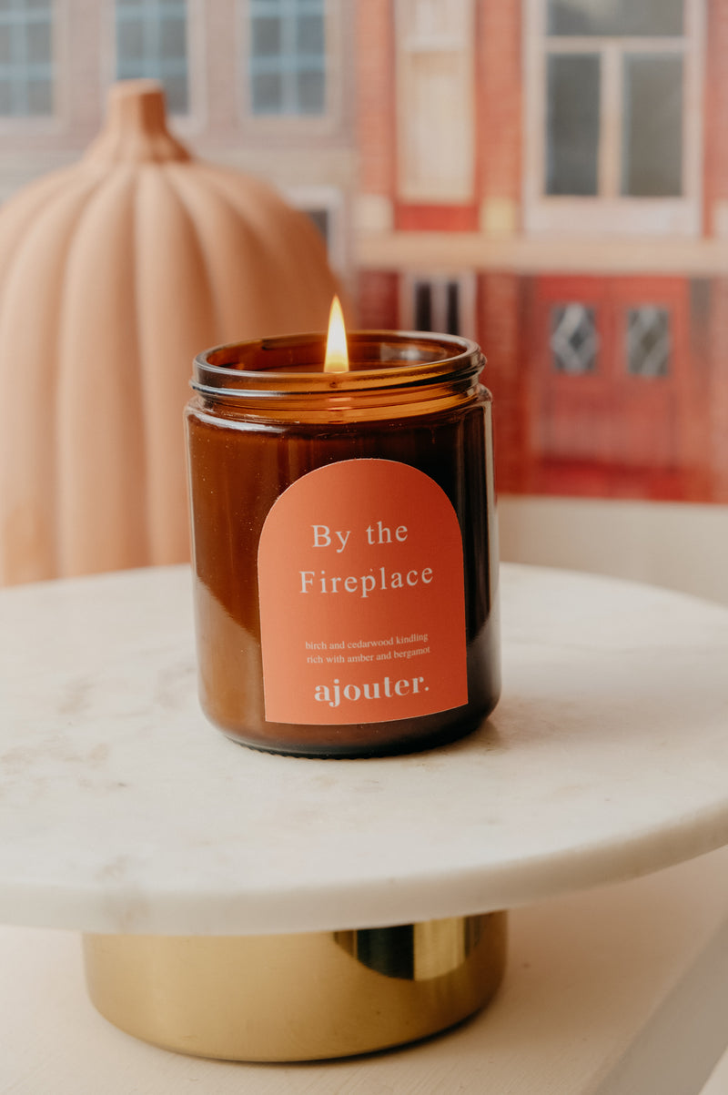 By The Fireplace Autumn Soy Wax Candle
