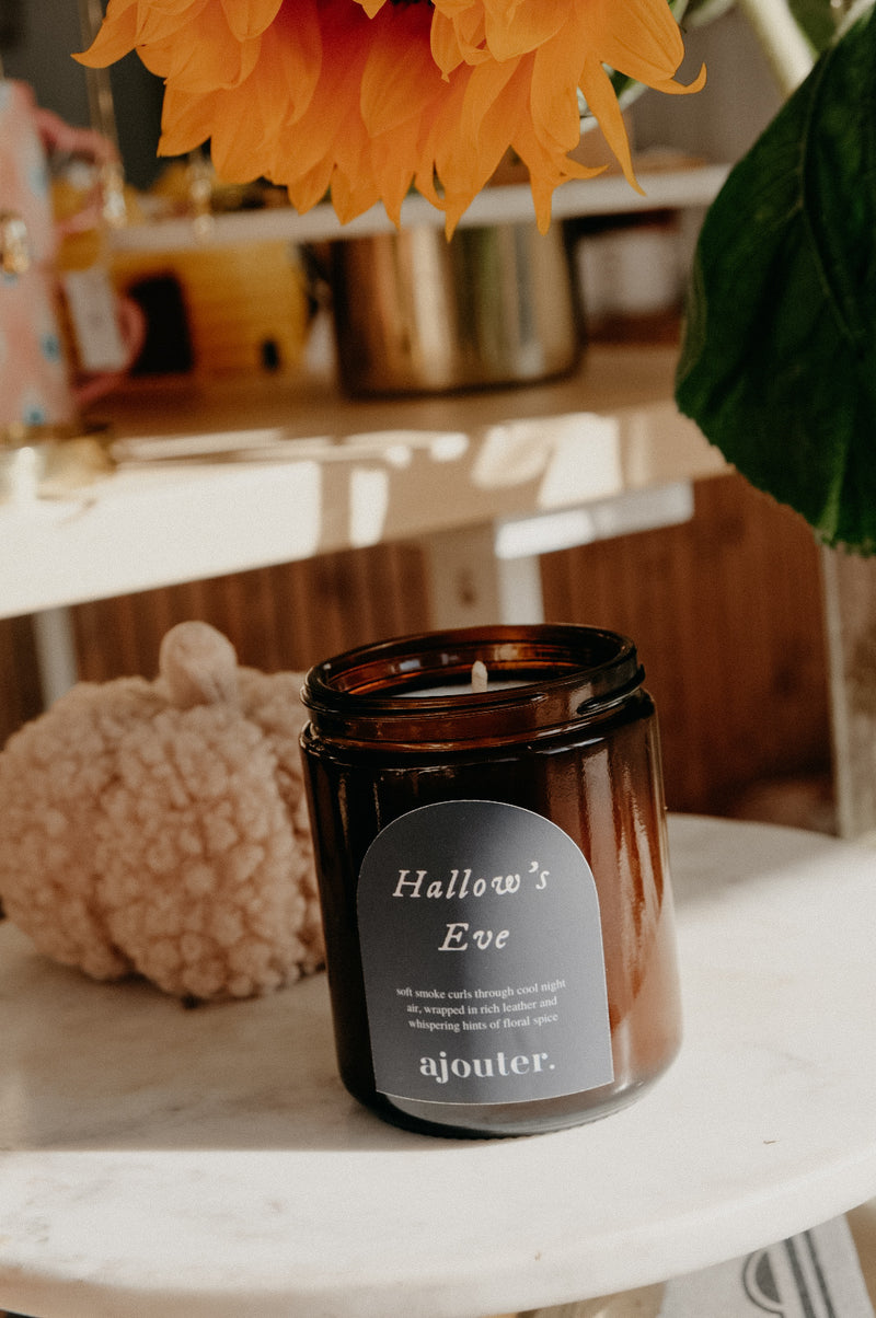 Hallows Eve Autumn Halloween Soy Wax Candle