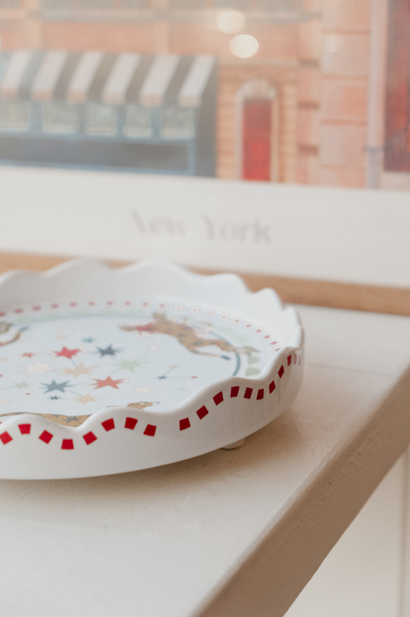 Nico Leopard and Stars Cake Stand