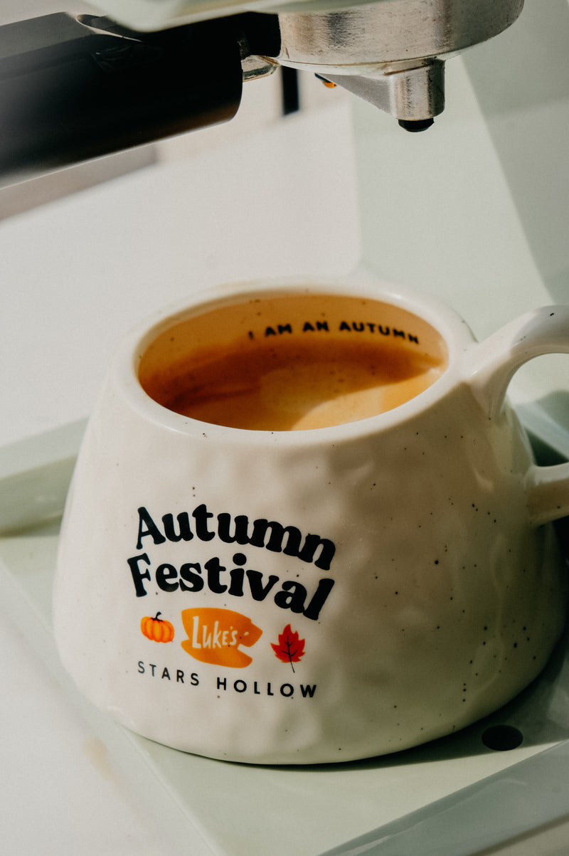 I am an Autumn Gilmore Inspired Hammered Coffee Mug