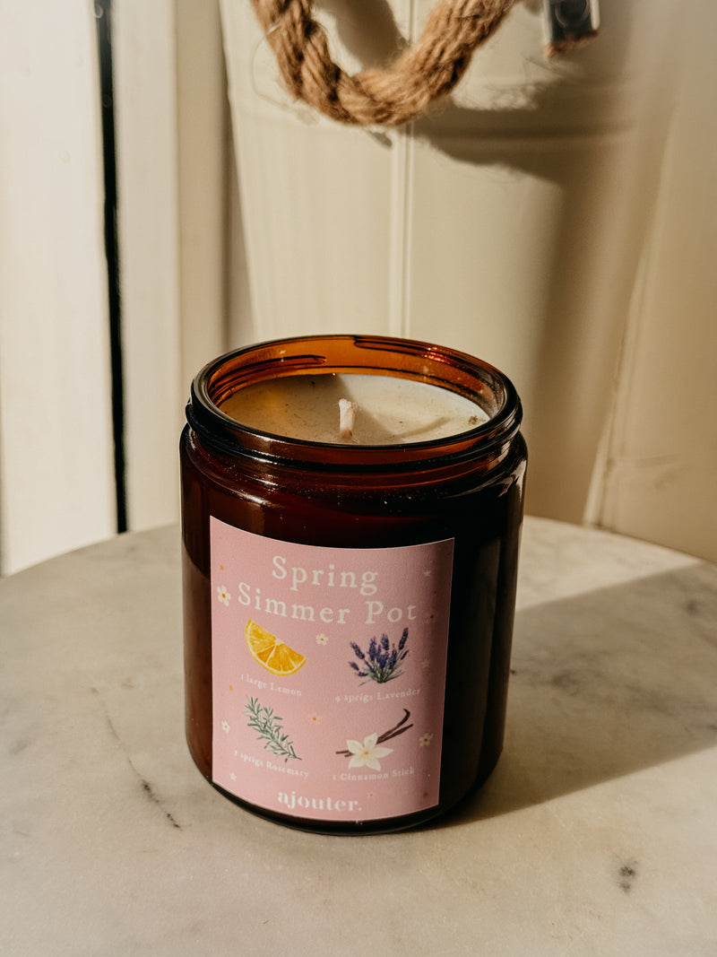 Spring Simmer Pot Soy Wax Candle