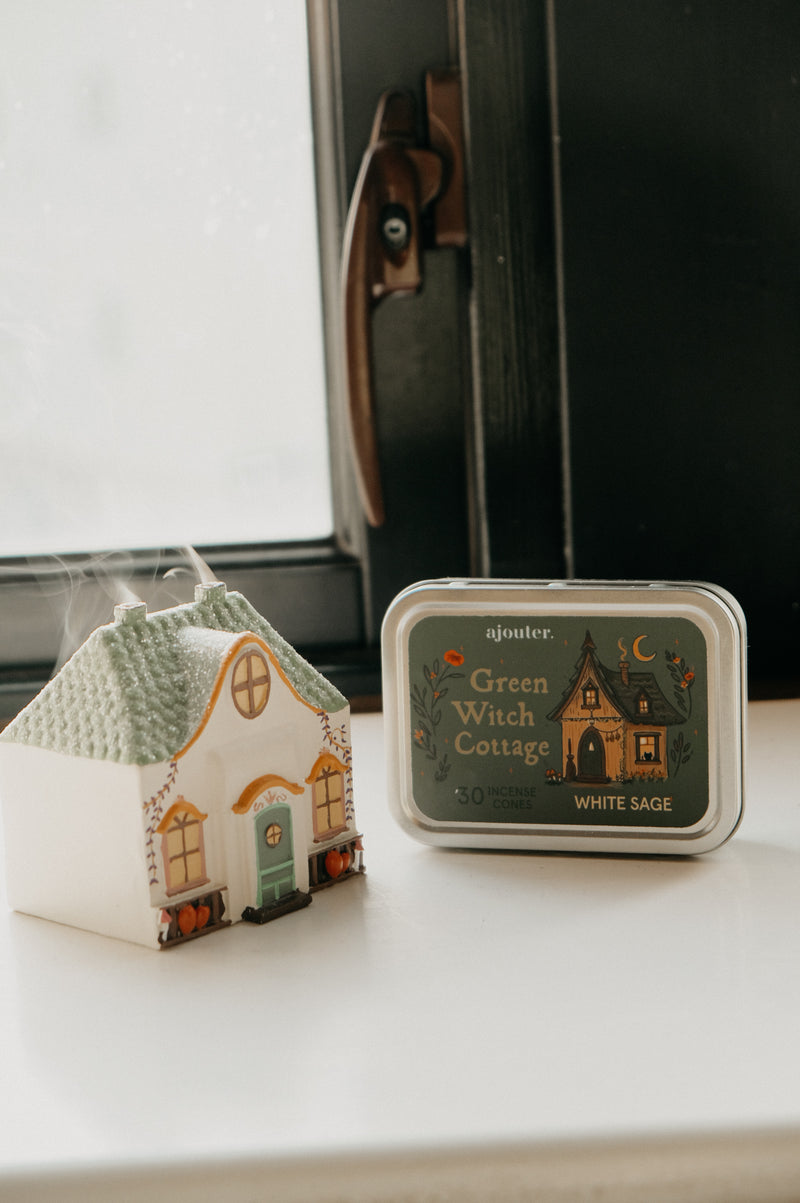 Green Witch White Sage Incense Cones