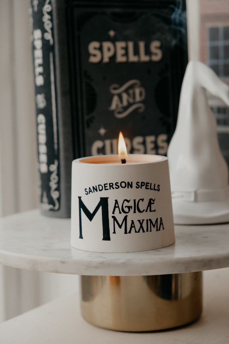 Salem Massachusetts Sanderson Witch Handmade Candle Jar - 2 options