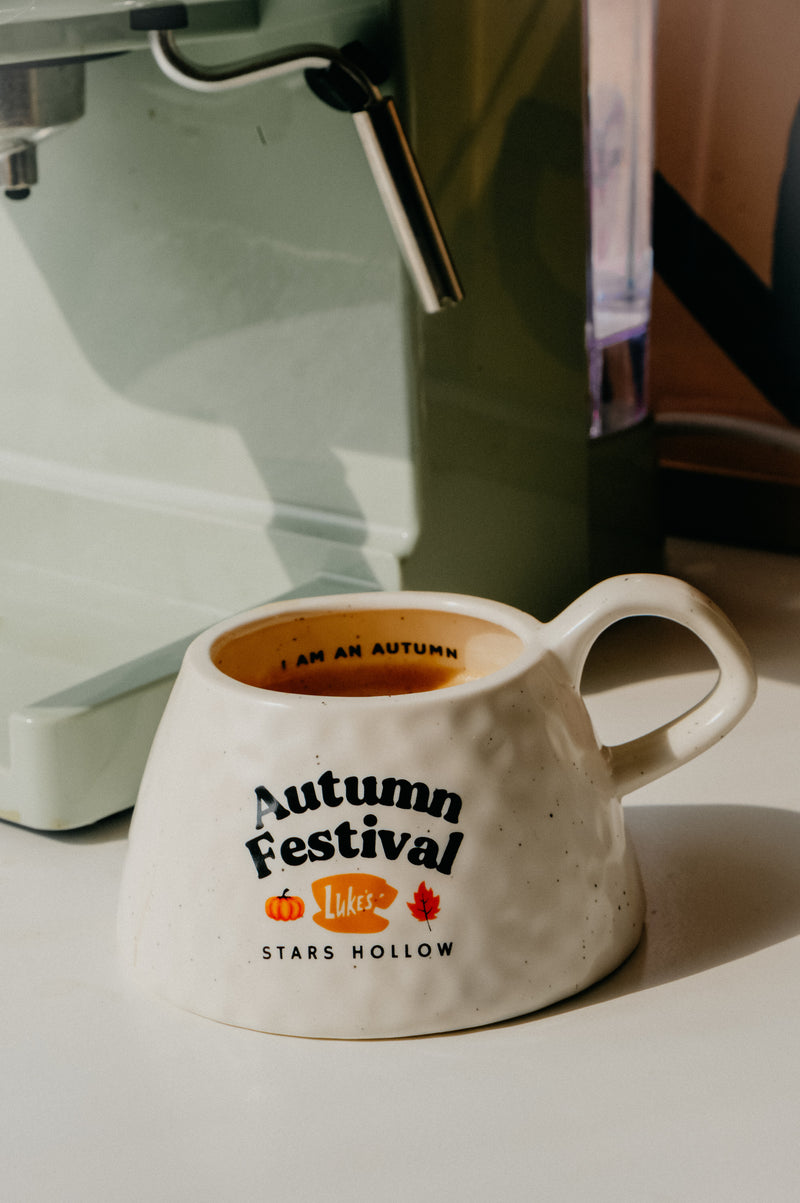 I am an Autumn Gilmore Inspired Hammered Coffee Mug