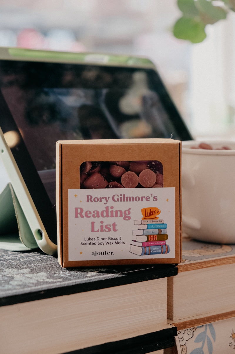 Rory Gilmore Bookish Inspired Biscuit Scented  Coffee Bean Shaped Wax Melts