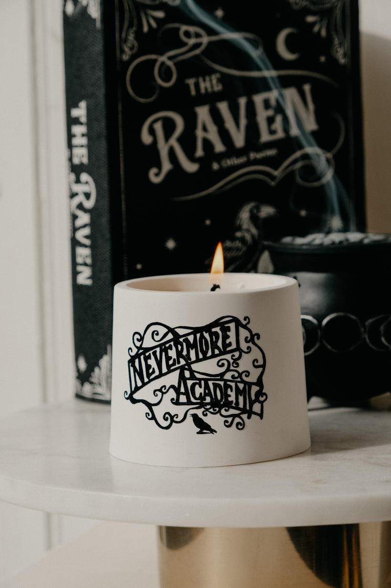 Wednesay Nevermore Handmade Soy Wax Candles - 2 options