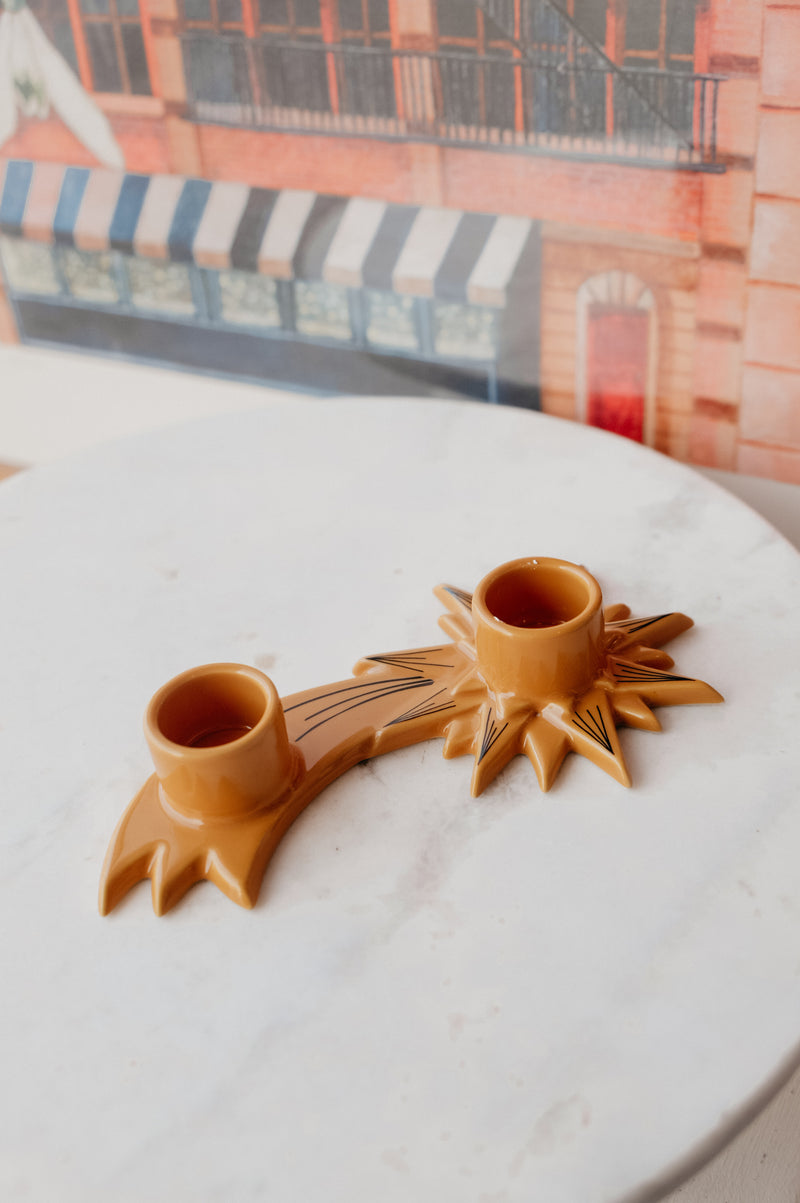 Freja Shooting Star Double Candle Holder