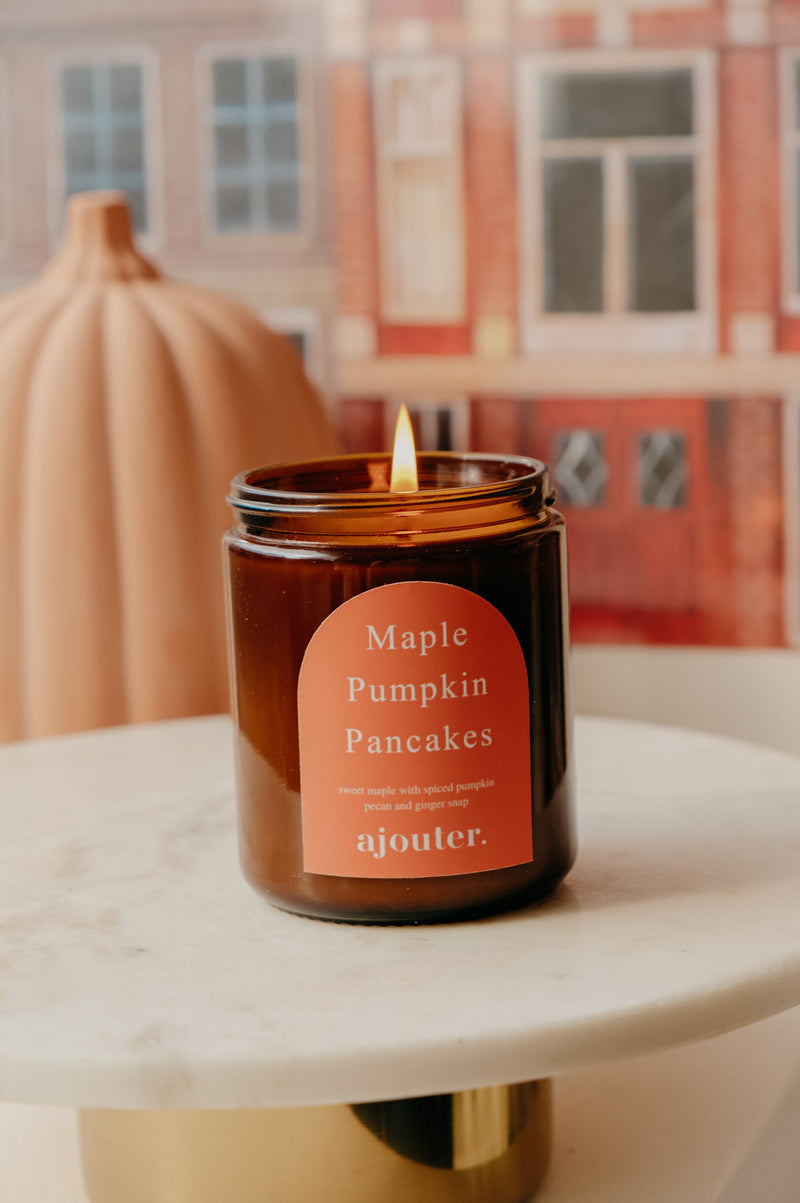 Maple Pumpkin Pancakes Autumn Soy Wax Candle