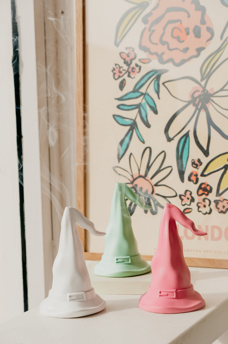 Hocus Pocus Sanderson Sisters Salem Witches Hat Incense Burner - 3 colour options