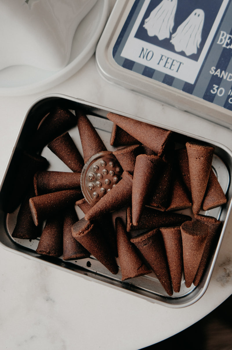 Beetlejuice No Feet Sandalwood Incense Cones