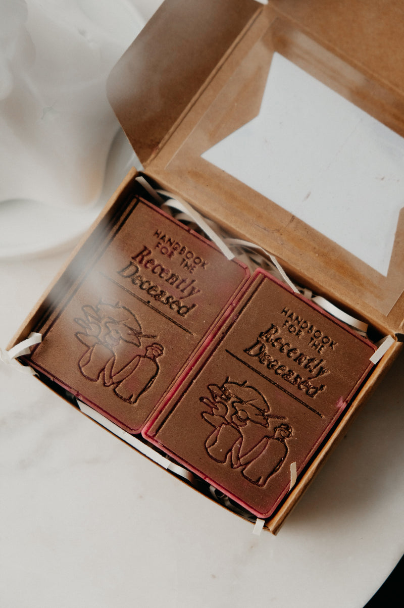 Beetlejuice Handbook of The Recently Deceased Book Wax Melts