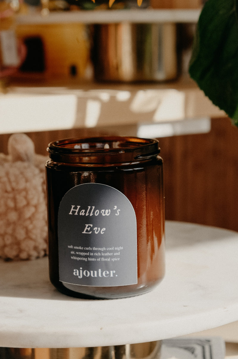 Hallows Eve Autumn Halloween Soy Wax Candle