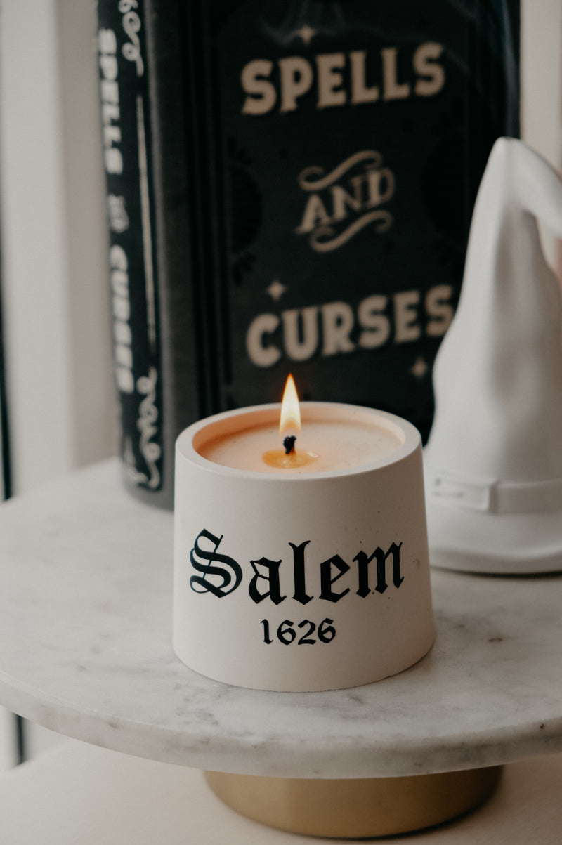 Salem Massachusetts Sanderson Witch Handmade Candle Jar - 2 options
