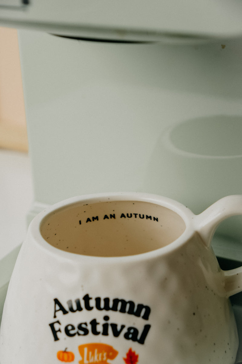 I am an Autumn Gilmore Inspired Hammered Coffee Mug