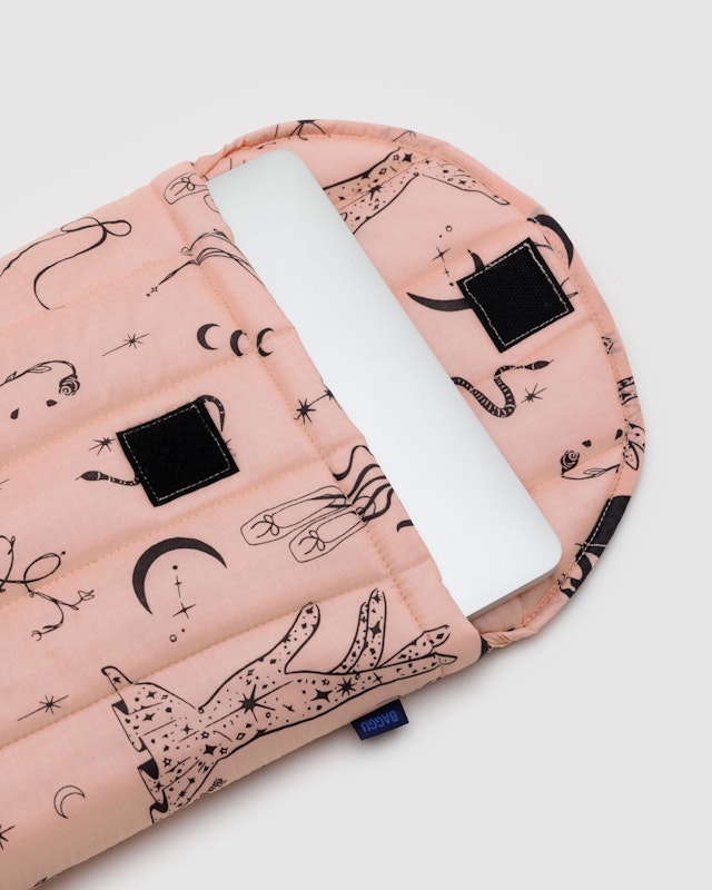 Baggu Ballet Icons Coquette Puffy Laptop Sleeve