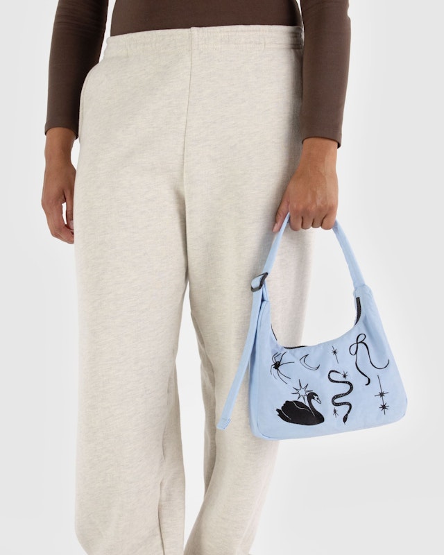 Baggu Mini Nylon Ballet Icons Coquette Shoulder Bag