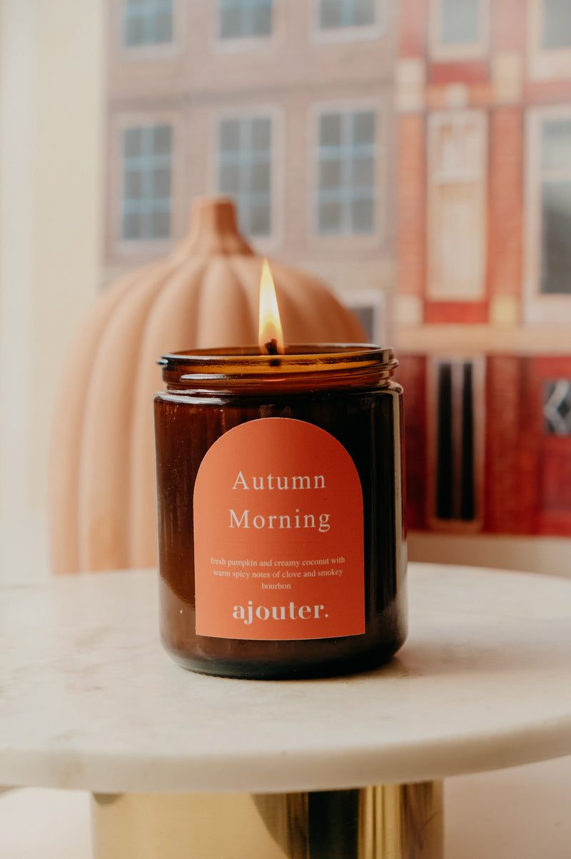 Autumn Morning Soy Wax Candle