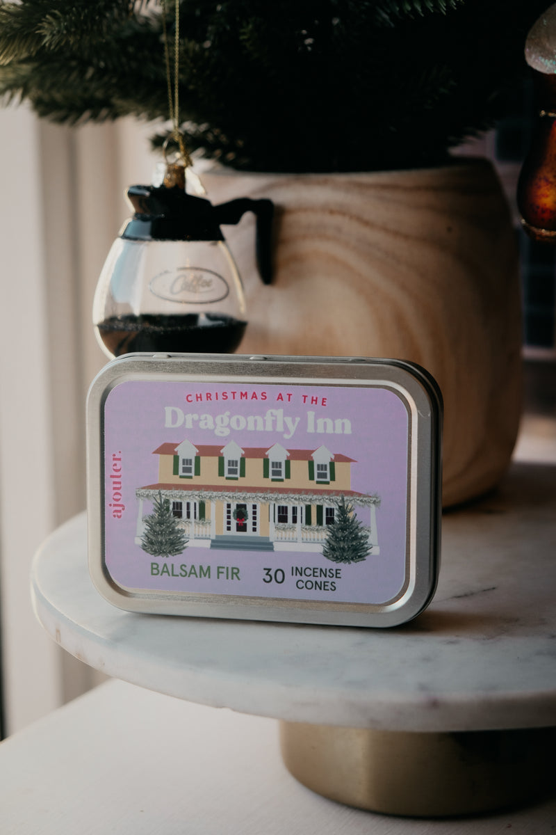 Dragonfly Inn Christmas Balsam Fir Incense Cones