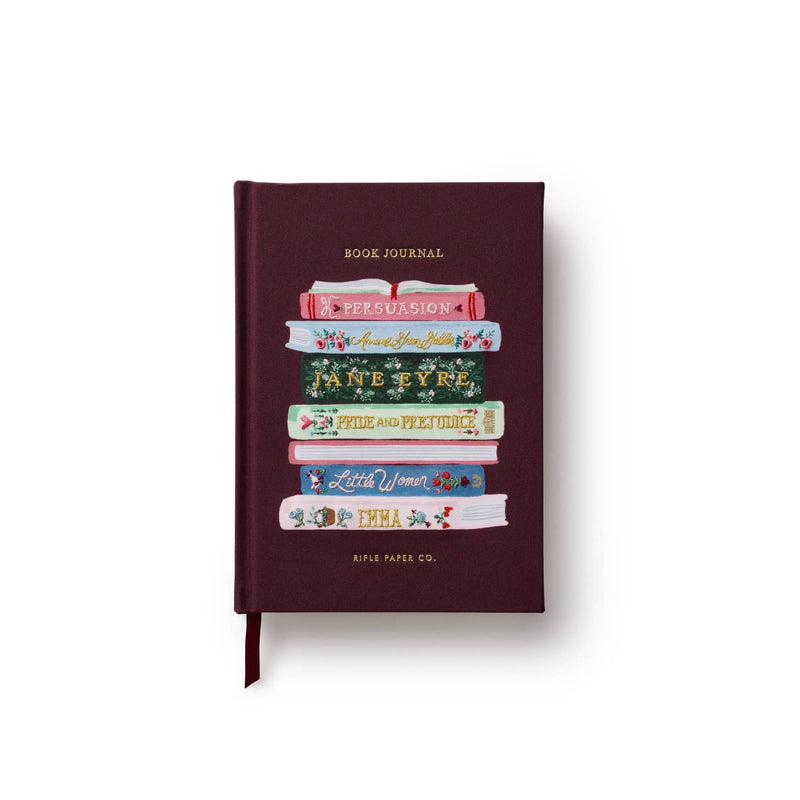 Book Club Embroidered Journal Diary Book