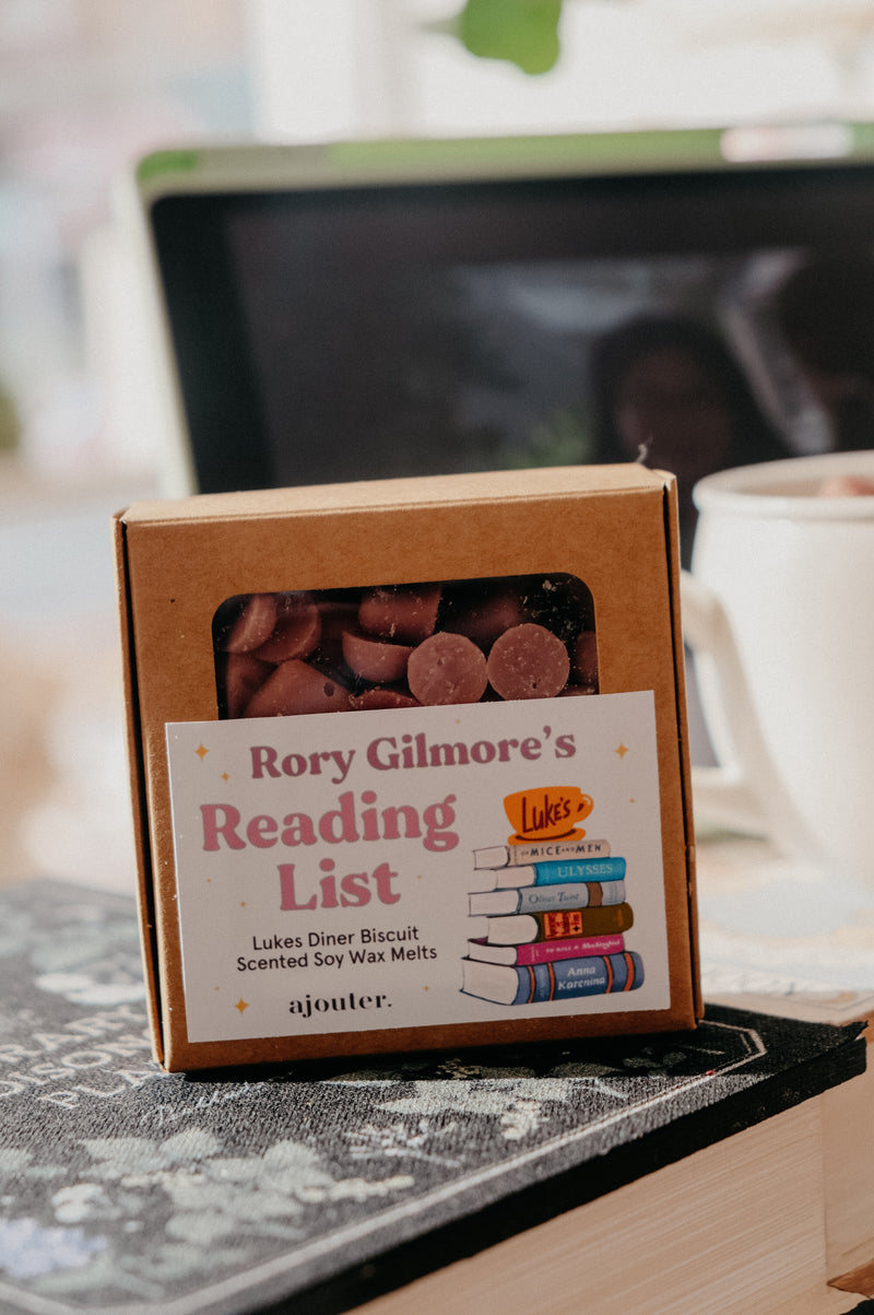 Rory Gilmore Bookish Inspired Biscuit Scented  Coffee Bean Shaped Wax Melts