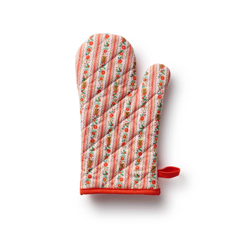 Holly Jolly Christmas Oven Mitt