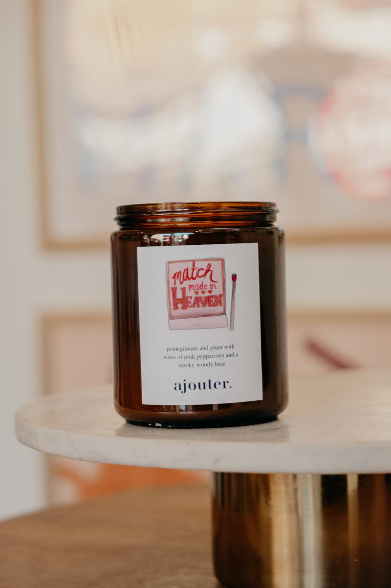 Match Made in Heaven Valentines Soy Wax Candle