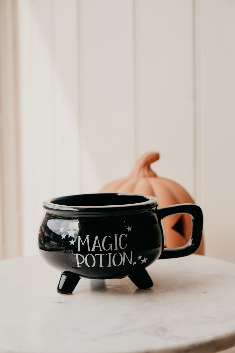 Alexia Black Magic Potion Cauldron Halloween Autumn Mug