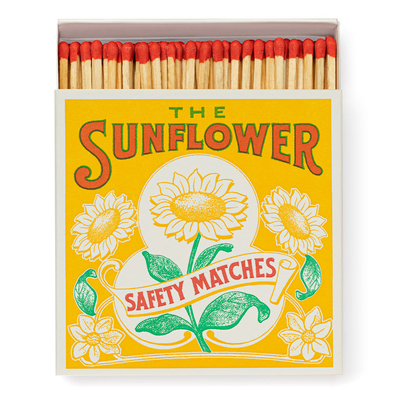Sunflower Floral Luxury Matchbox
