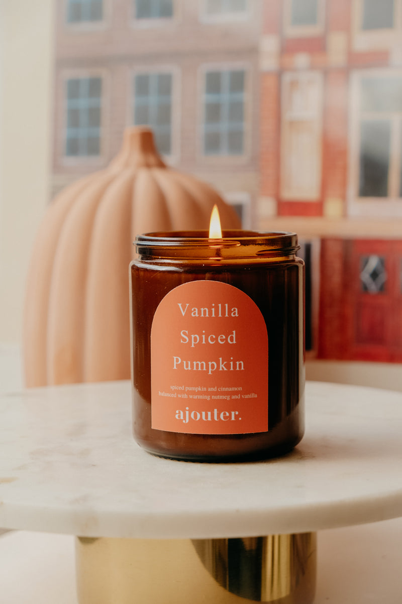Vanilla Spiced Pumpkin Soy Wax Candle