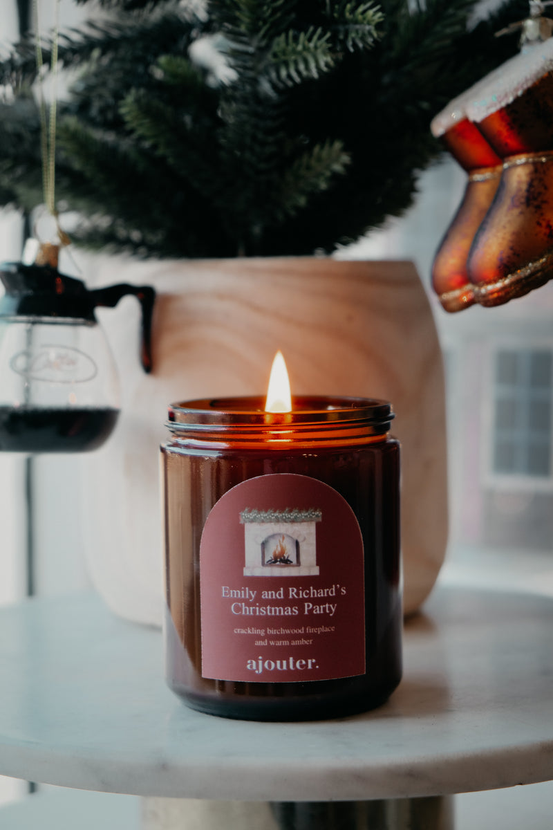 Emily and Richards Christmas Party Inn Soy Wax Candle