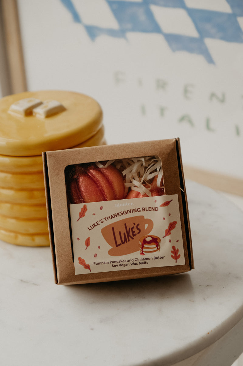 Lukes Diner Pumpkin Pancakes and Cinnamon Butter Gilmore Inspired Wax Melts