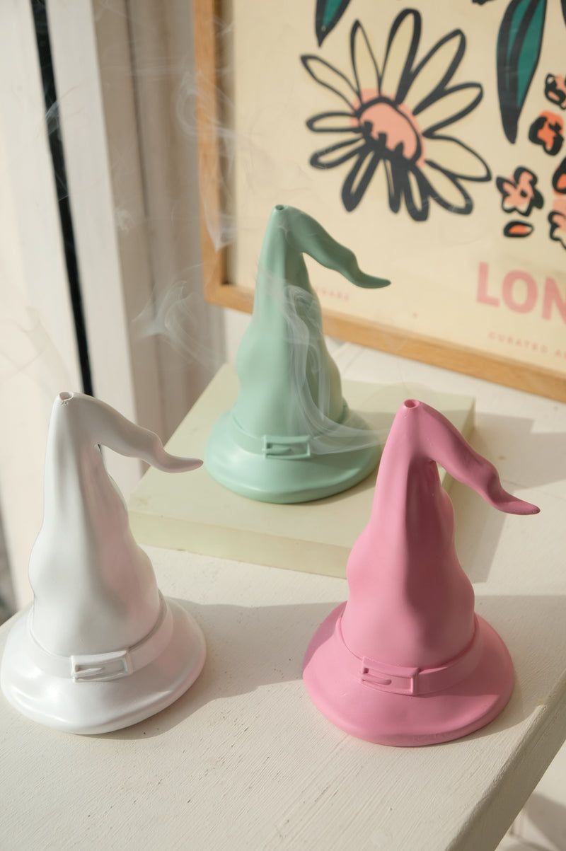 Wicked Witches Hat Incense Burner - 3 colour options