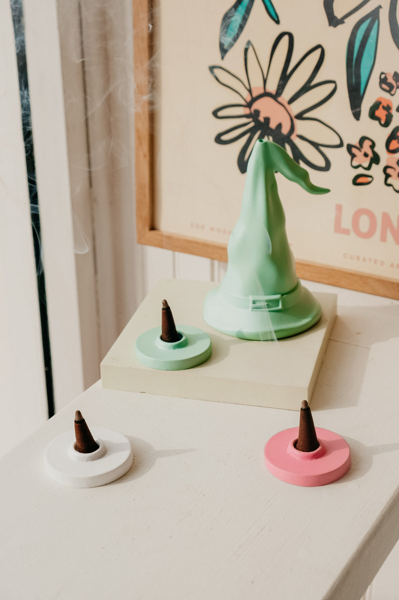 Wicked Witches Hat Incense Burner - 3 colour options