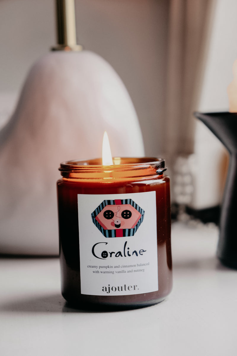 Coraline Jones Creamy Pumpkin Candle