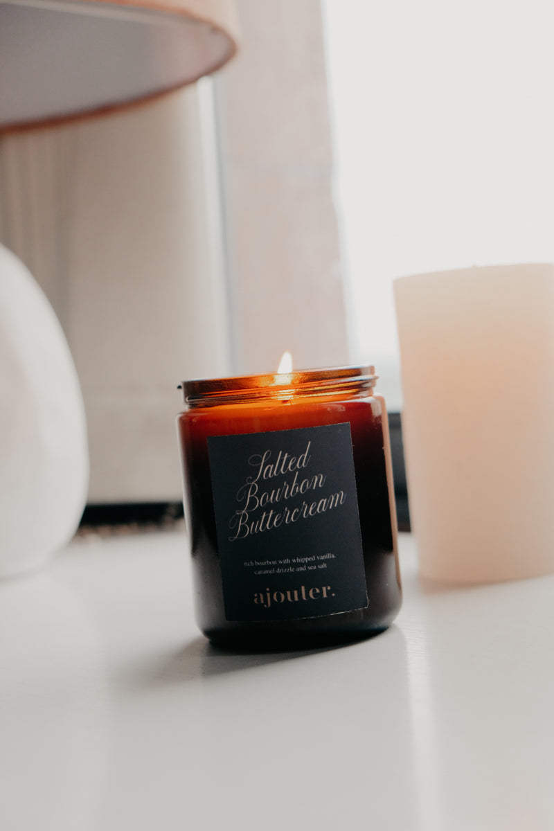 Salted Bourbon Buttercream Christmas Soy Wax Candle
