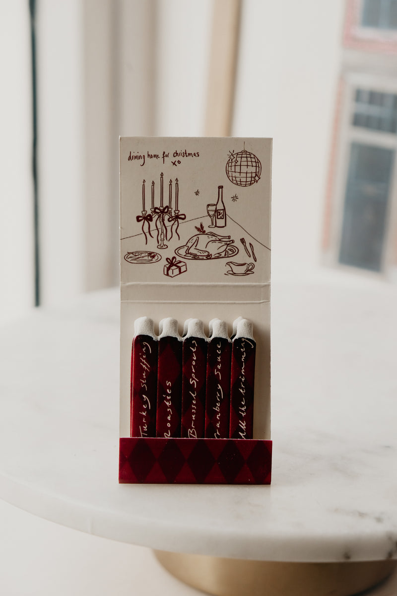 Christmas Driving Home For Christmas Matchbox