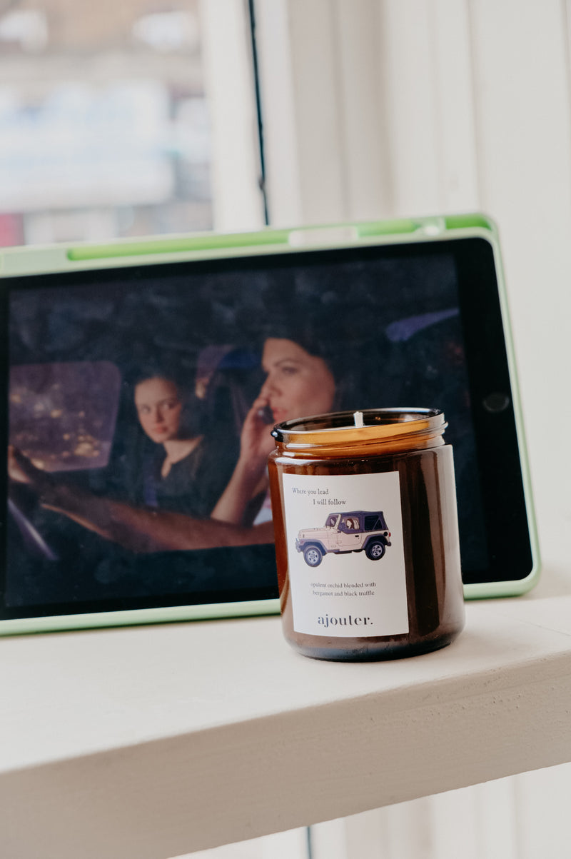 Where you Lead I Will Follow Gilmore Stars Hollow Candle
