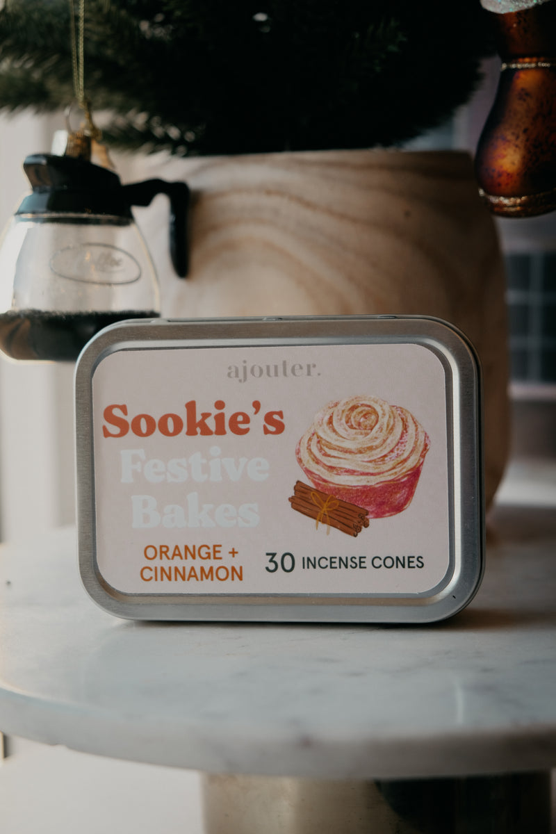 Sookies Festive Bakes Orange and Cinnamon Incense Cones