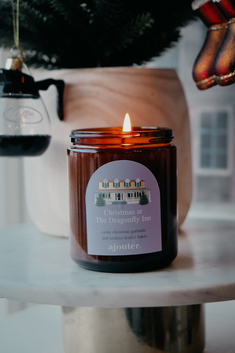 Christmas at The Dragonfly Inn Soy Wax Candle