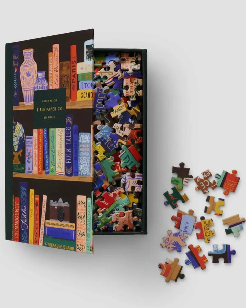 Bookshelf Jigsaw Puzzle