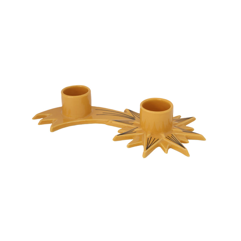Freja Shooting Star Double Candle Holder