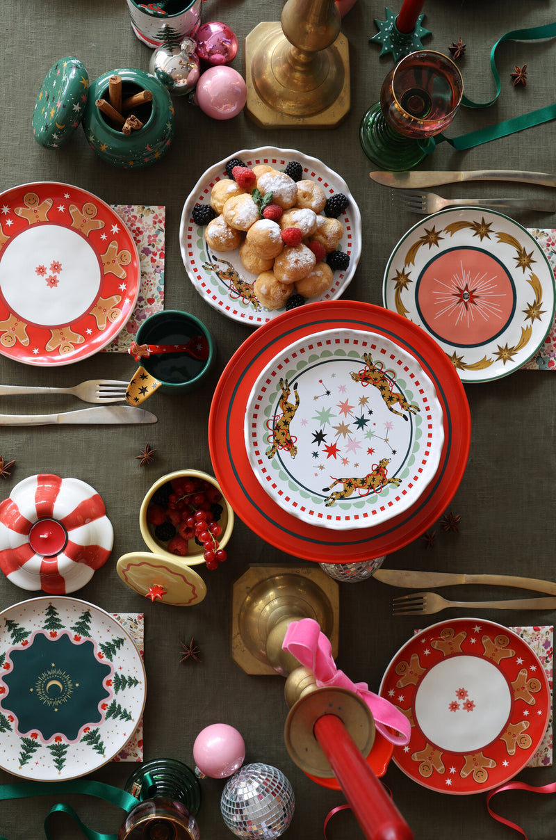 Nico Leopard and Stars Cake Stand