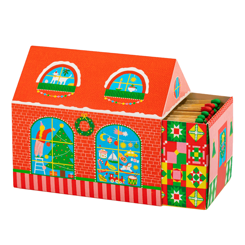 Christmas House Matchbox